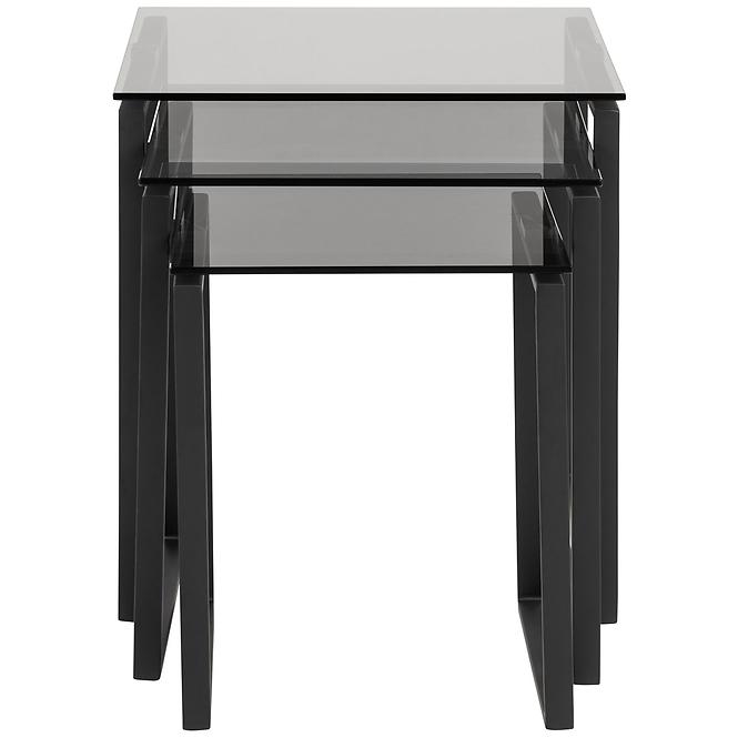 Konferenčný stolík smoked glass 83625