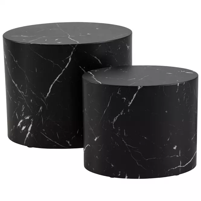 Sada Stolíkov Suzan Black Marble 