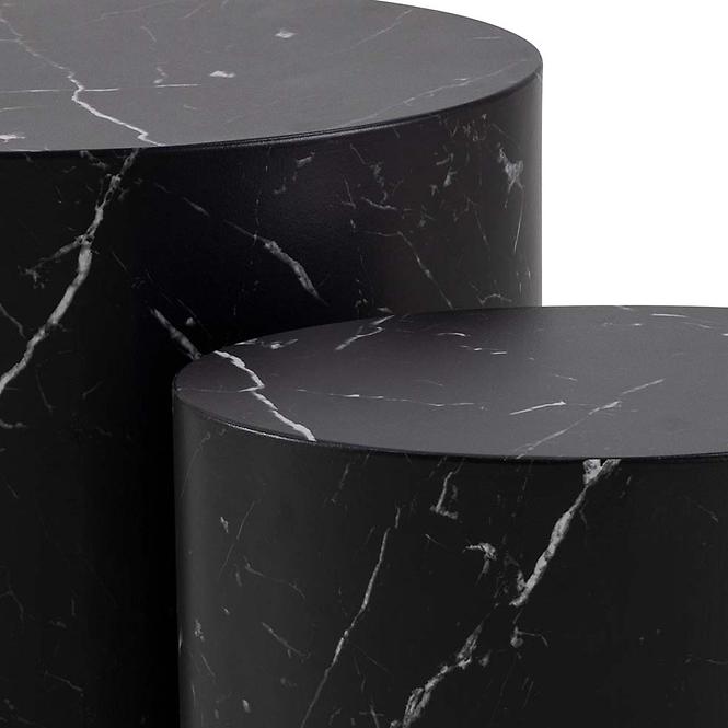 Sada Stolíkov Suzan Black Marble 