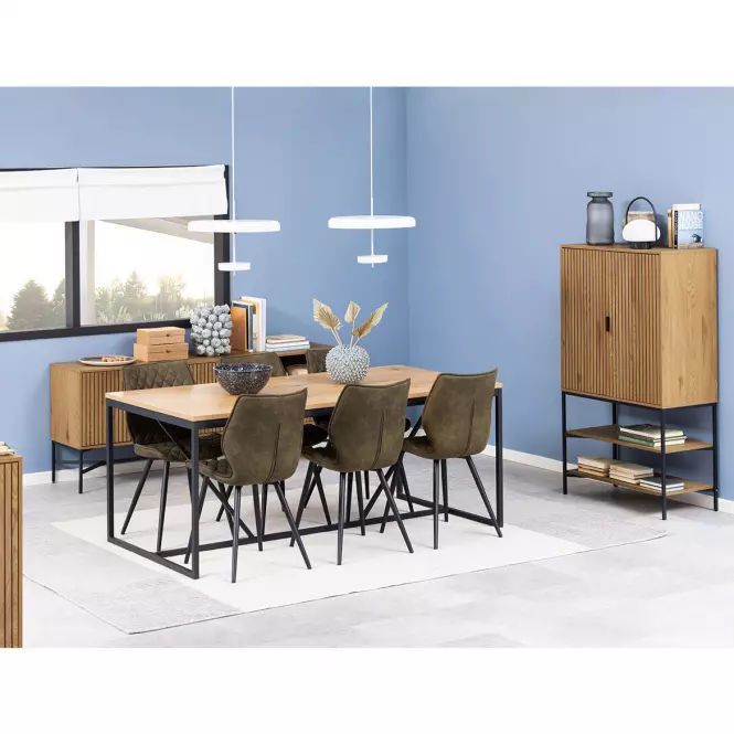 Regál matt wild oak