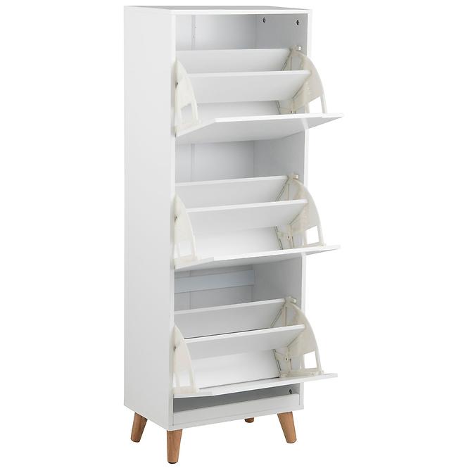 Skrinka na topánky white,3