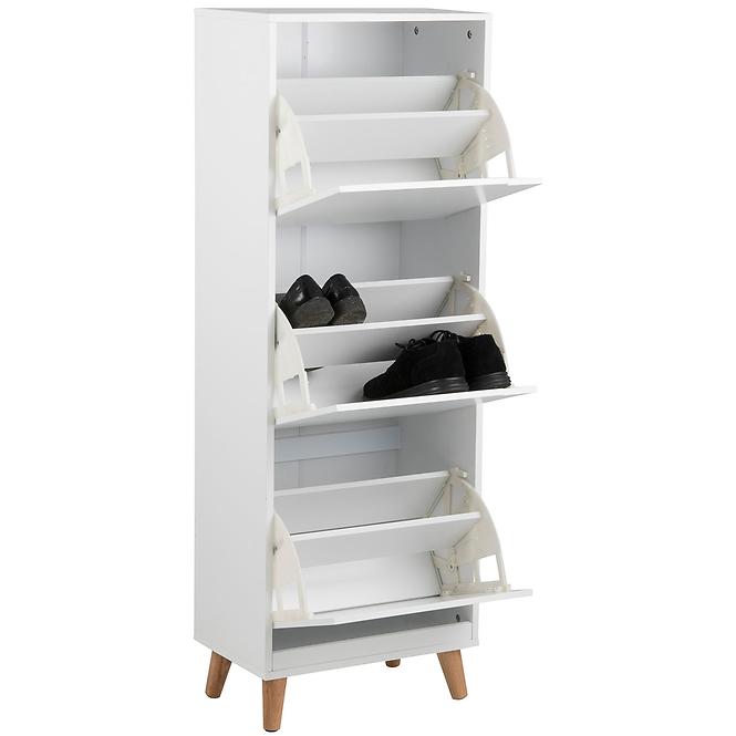 Skrinka na topánky white,8
