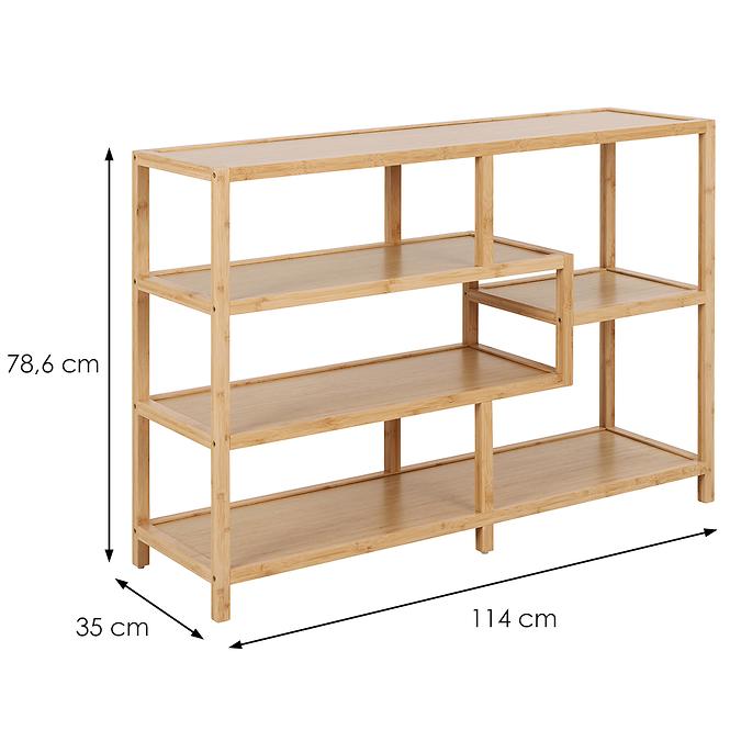 Regál bamboo