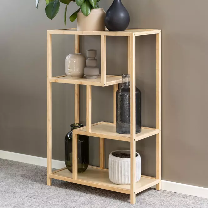 Regál bamboo 98945