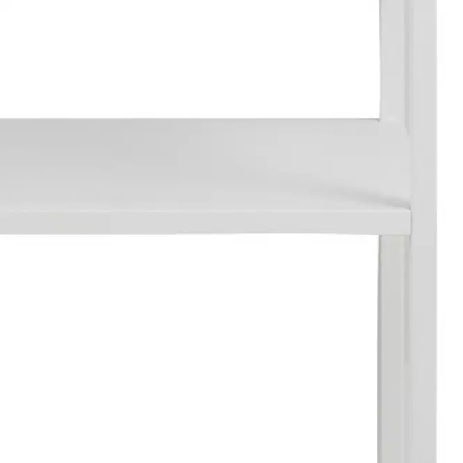 Regál white rough