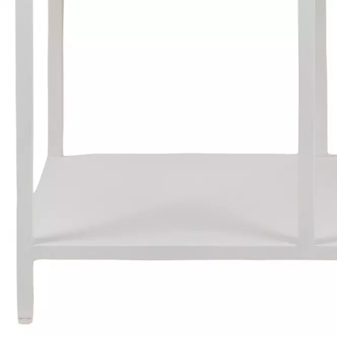 Regál white rough