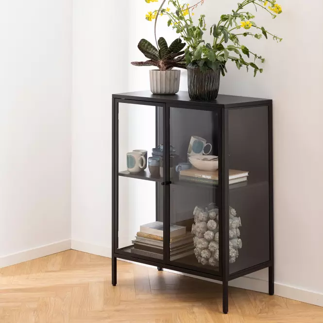 Regál matt black