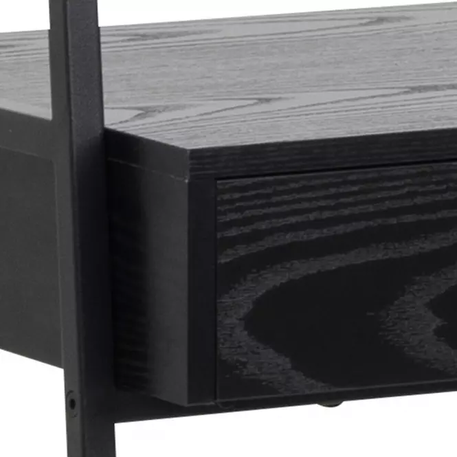 Regál ash black