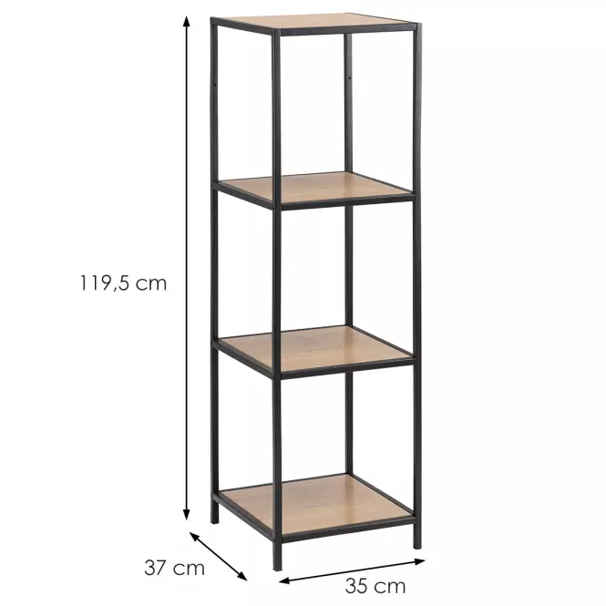 Regál matt wild oak