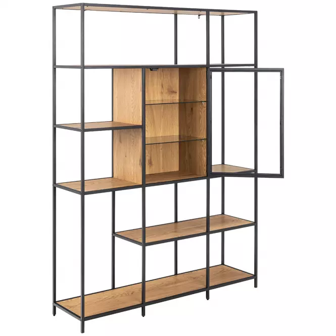 Regál matt wild oak,4