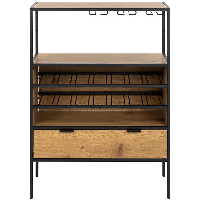 Regál matt black