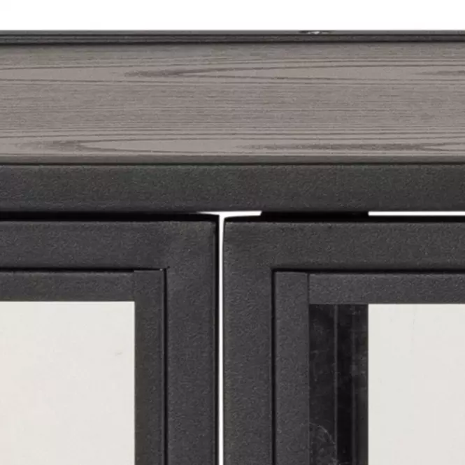 Regál matt black