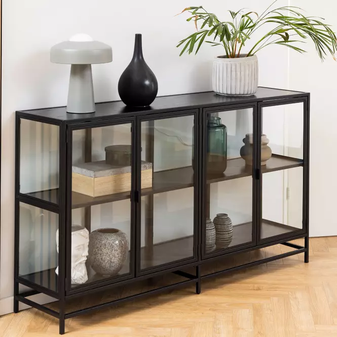 Regál matt black