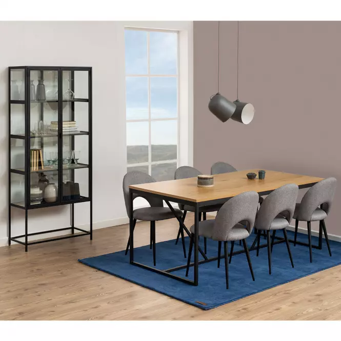 Regál matt black