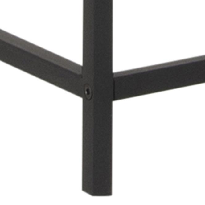 Regál matt black