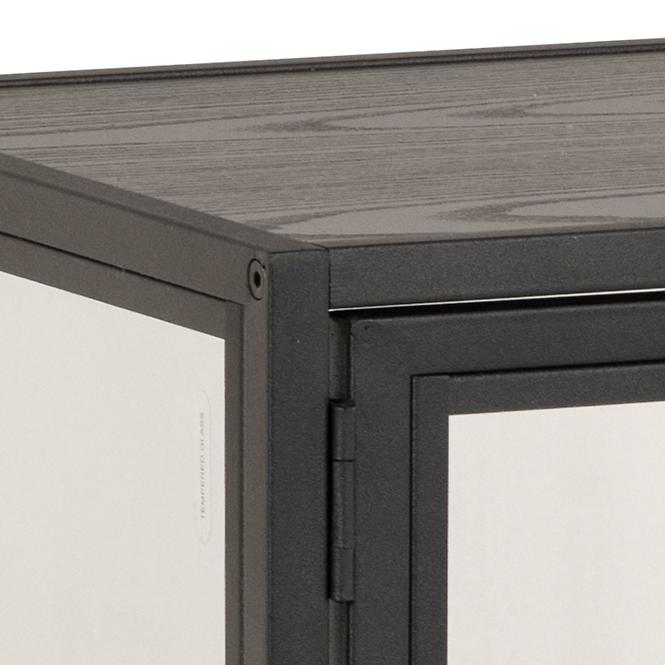 Regál matt black