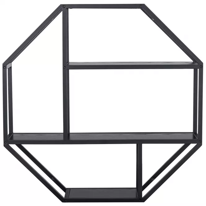 Regál ash black