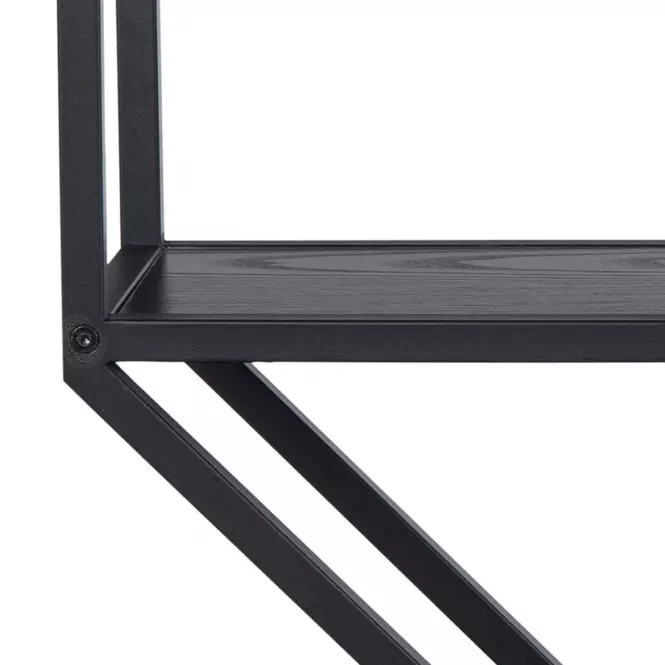 Regál ash black
