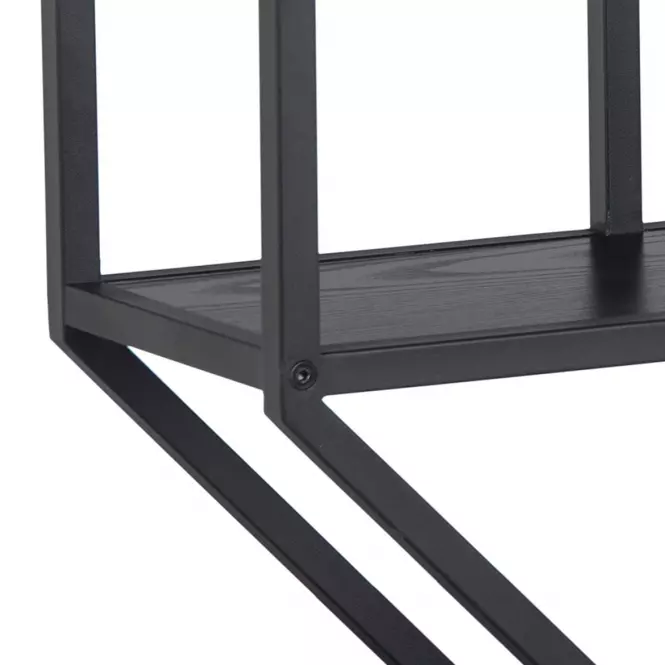 Regál ash black