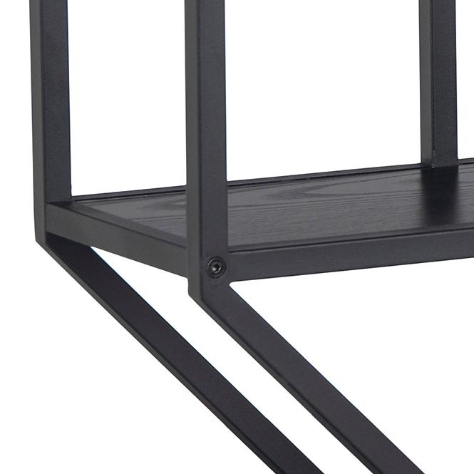 Regál ash black