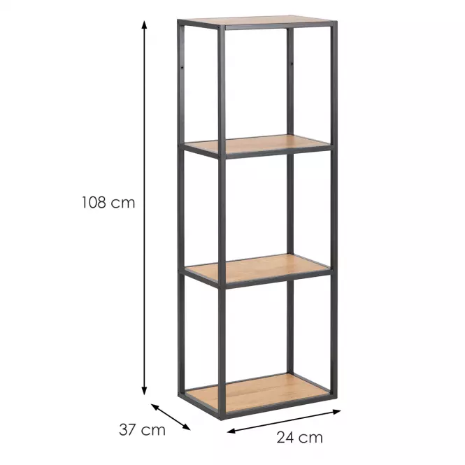 Regál matt wild oak