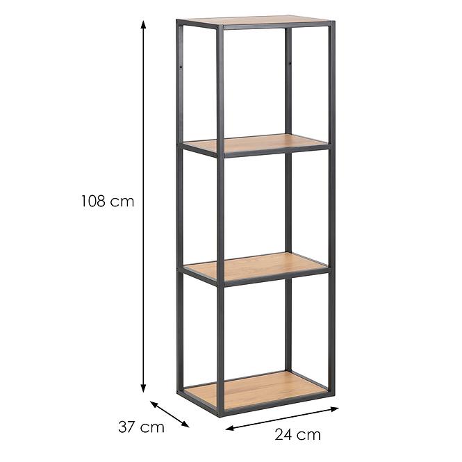Regál matt wild oak