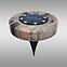 Solárna lampa disk PIN AO-PI104SL
