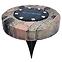 Solárna lampa disk PIN AO-PI104SL,2