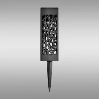 Solárna lampa RIO AO-RI102SL čierna