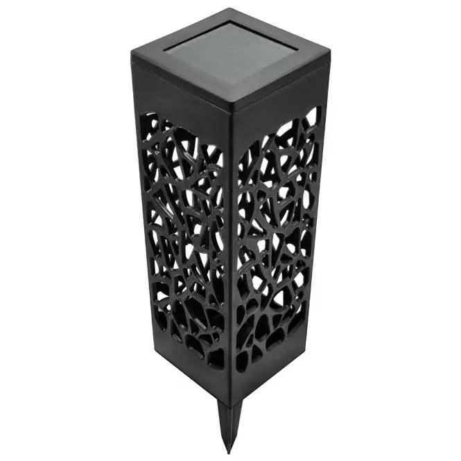 Solárna lampa RIO AO-RI102SL čierna