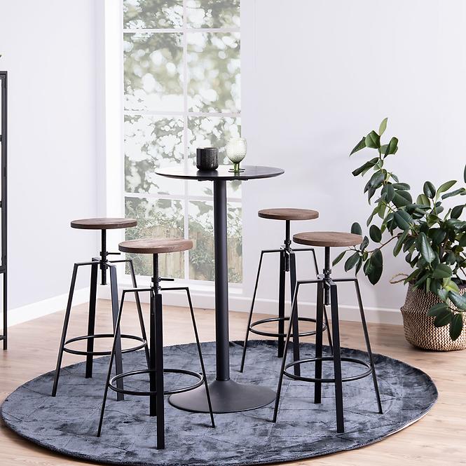 Barový Stôl Gort Black ,4