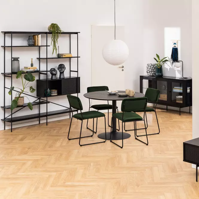 Barový Stôl Fani Matt Black ,10