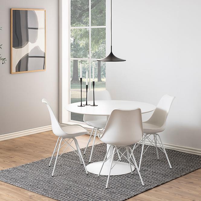 Barový Stôl Bari White ,7