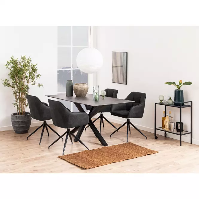 Servírovací vozík clear glass,7