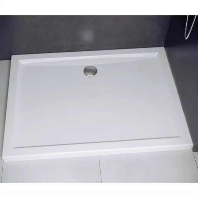 Obdĺžniková sprchová vanička Alpina Slimline 120/90/3