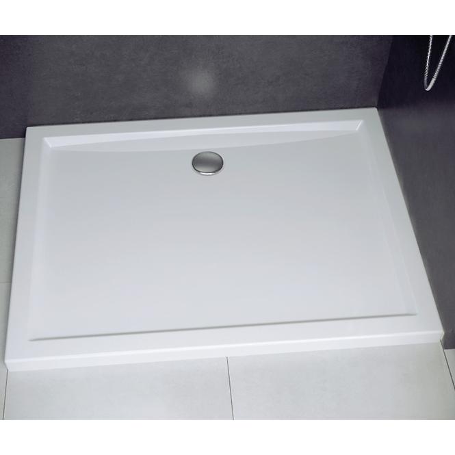 Obdĺžniková sprchová vanička Alpina Slimline 120/90/3