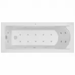 Vaňa s hydromasážou Brava 160x75 10DW + 10DP elektronické ovládanie