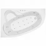 Vaňa s hydromasážou Madura 160/105 L 12DW+10DP pneumatické ovládanie