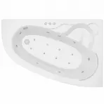 Vaňa s hydromasážou Timor 150/100 P 8DW+8DP pneumatické ovládanie