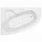 Vaňa s hydromasážou Timor 150/100 L 8DW+8DP pneumatické ovládanie