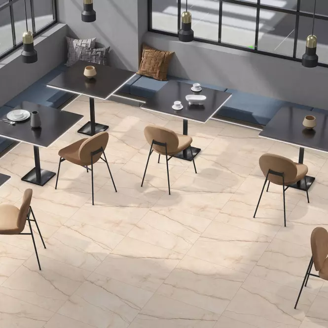 Gresova dlažba Etna Beige Carving 60/60