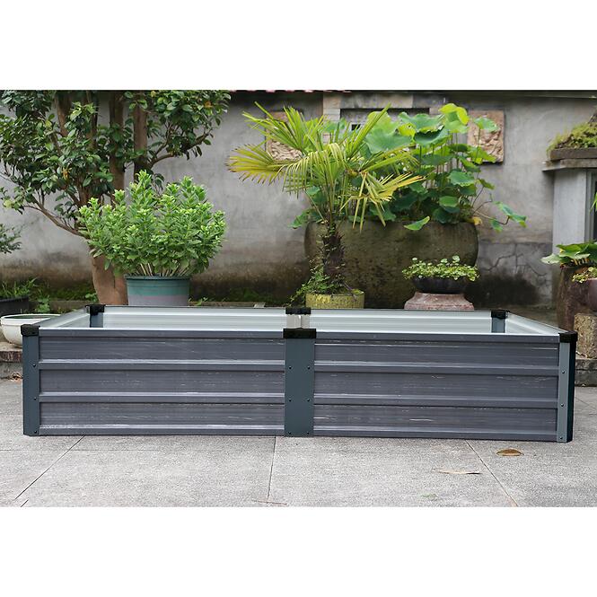 Kovový vyvýšený záhon 180X90X56 TC-203,3