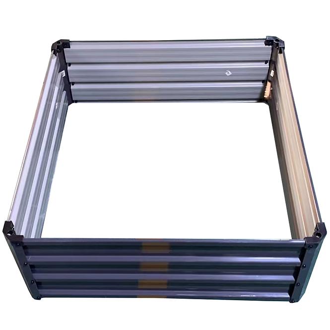 Kovový vyvýšený záhon 90x90x35 TC-208