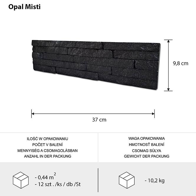 Betónový obkladový kameň Opal Misti,2