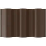 Záhradné obrubníky grafitové 25 cm x 9 m 30-054
