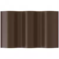 Záhradné obrubníky grafitové 25 cm x 9 m 30-054