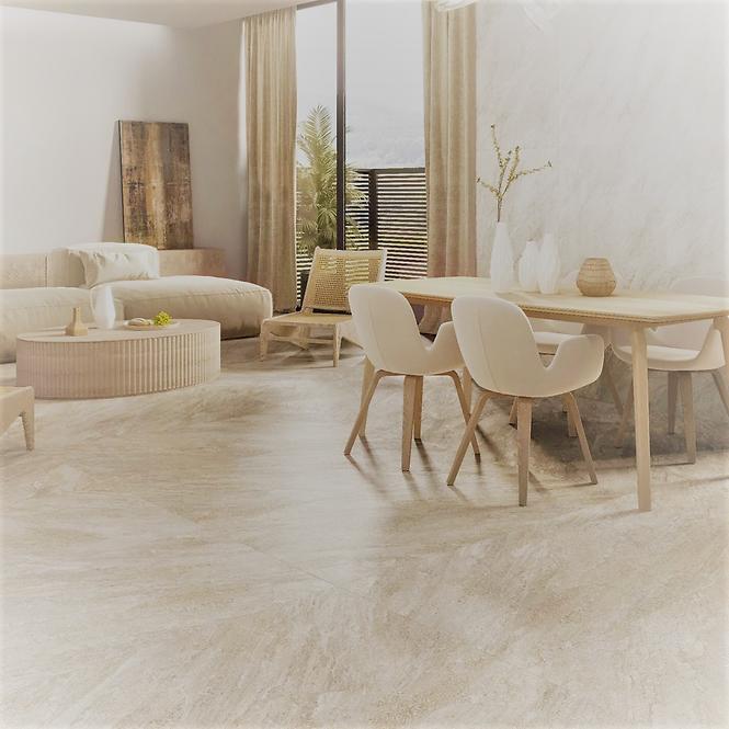 Gresová dlažba Quartz White Sand Mat 60/120 Rect.