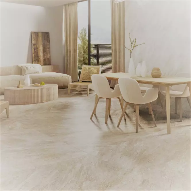 Gresová dlažba Quartz White Sand Mat 60/120 Rect.,2