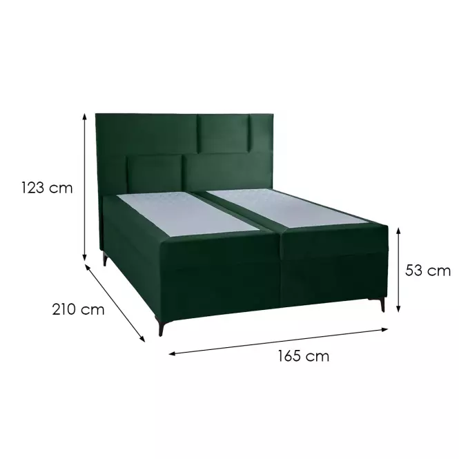 Kontinentálna posteľ Portimo 160x200 Riviera 38,5
