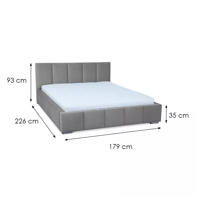 Posteľ Bardo Classic 160x200 Riviera 91,4